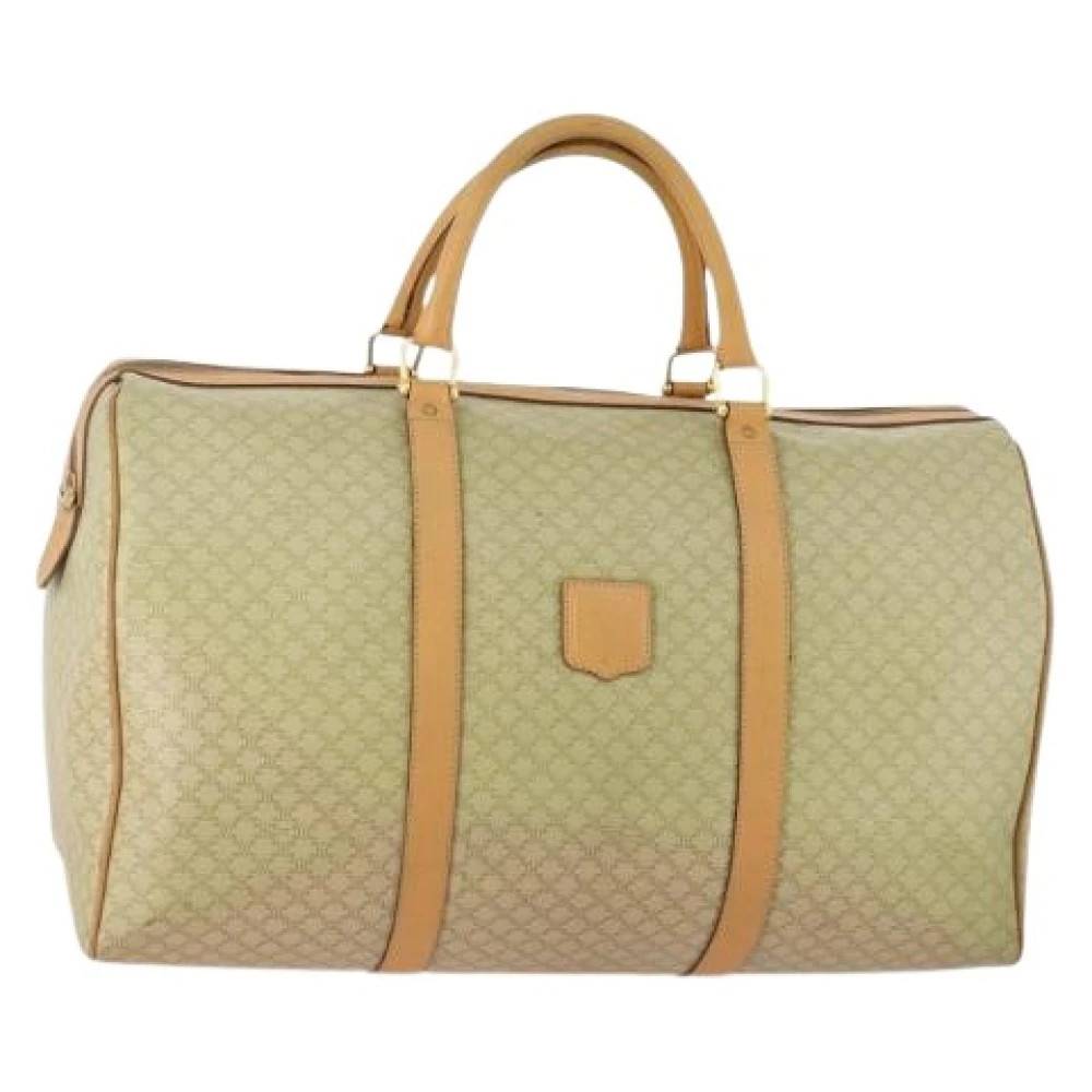 Celine Vintage Pre-owned Vintage Boston Taske - Vintage - Dame - Beige - ONE SIZE - Uld