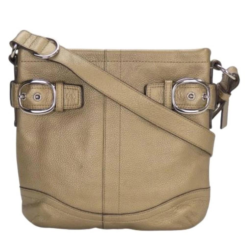 Coach Pre-owned Pre-owned Skuldertaske - Vintage - Dame - Brun - ONE SIZE - Uld