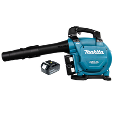 Makita DUB363PT2V 18V LXT løvsuger og blæser 2x5.0 Ah batterier og lader