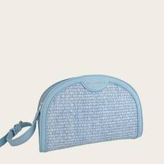 Clutch Bags Woven Women, Ladies Handbags For Special Occasions, Travel, Beach, Holidays - Blue