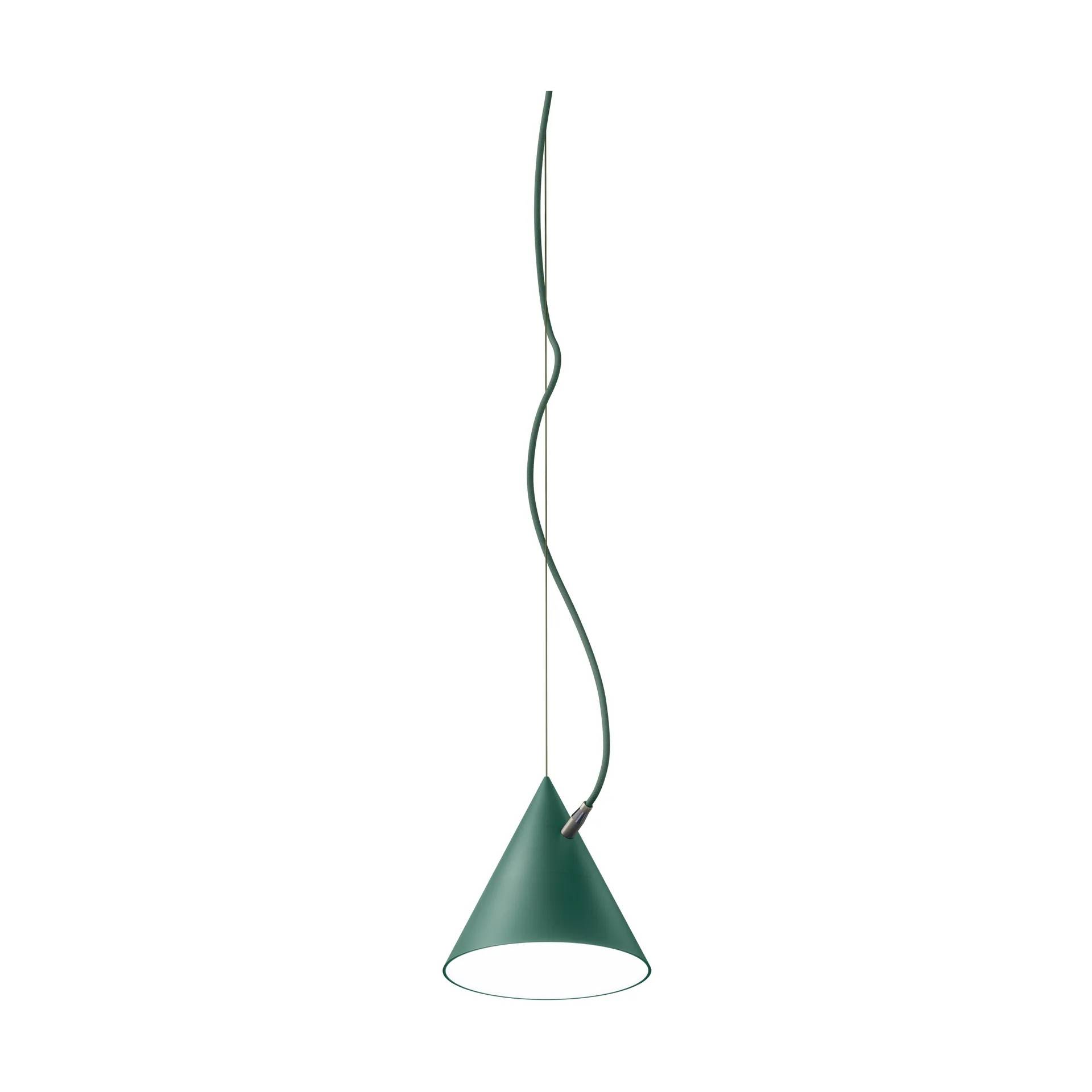 Noon Castor pendel 20 cm British racing green-mörkgrön-mässing - Grön