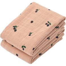 Liewood Lewis Muslin Cloth 2pack - Från Magasin - Mini Berry / Pale Tuscany (ONE SIZE)