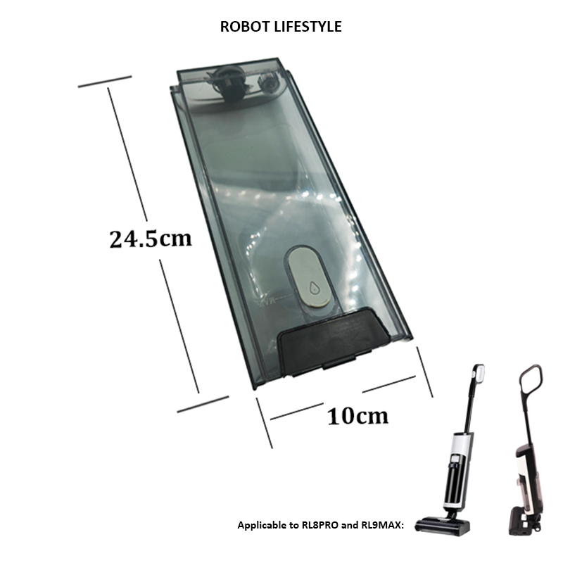 Clean Water Tank for Wireless Handheld Vacuum Cleaner RL8PRO RL9MAX,Spare Parts for Robot Vacuum Cleaner Cleaner,1pc