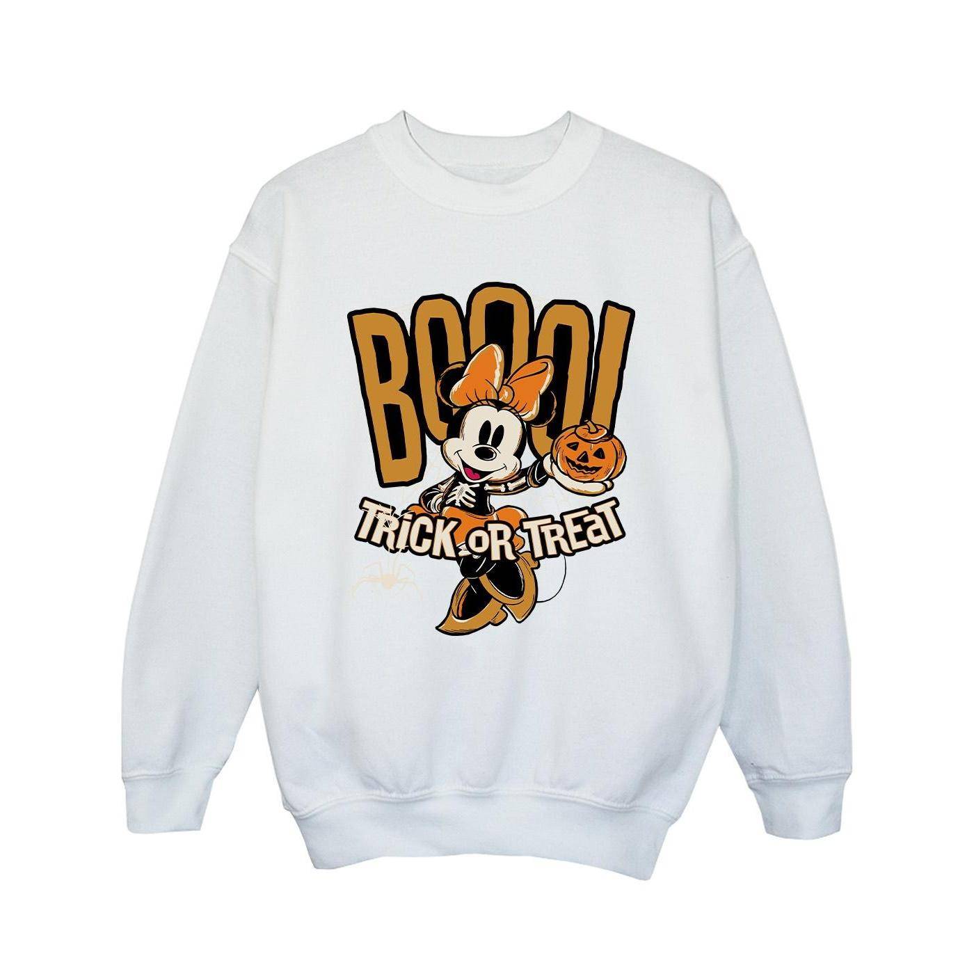 Minnie Mouse Girls Boo Sweatshirt 12-13 vit