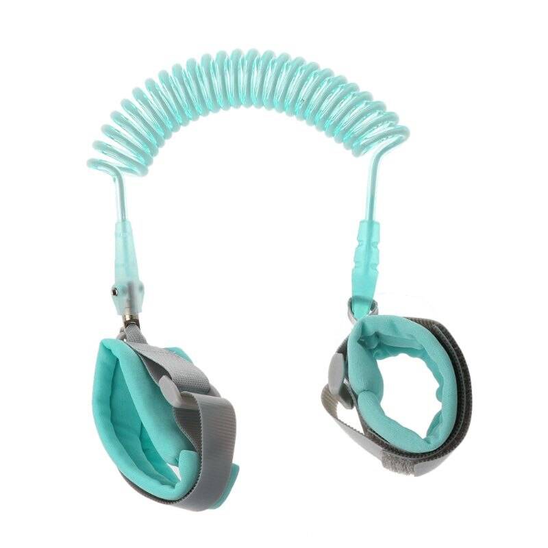 Justerbar barn säkerhetssele barn handled koppel antiförlorad länk barn bälte gång assistent baby rullator armband 1.5/2/2.5m - Gn -200