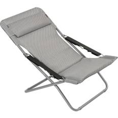 Lafuma TRANSABED Deckchair -​ Be Comfort®, Silver