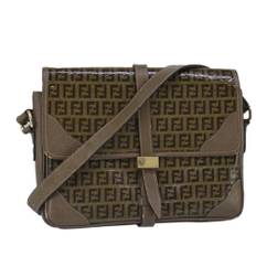 Fendi Vintage Shoulder Bag Stl. - Axelremsväskor Från Magasin - Brown (W 25cm x H 21cm x D 5cm)
