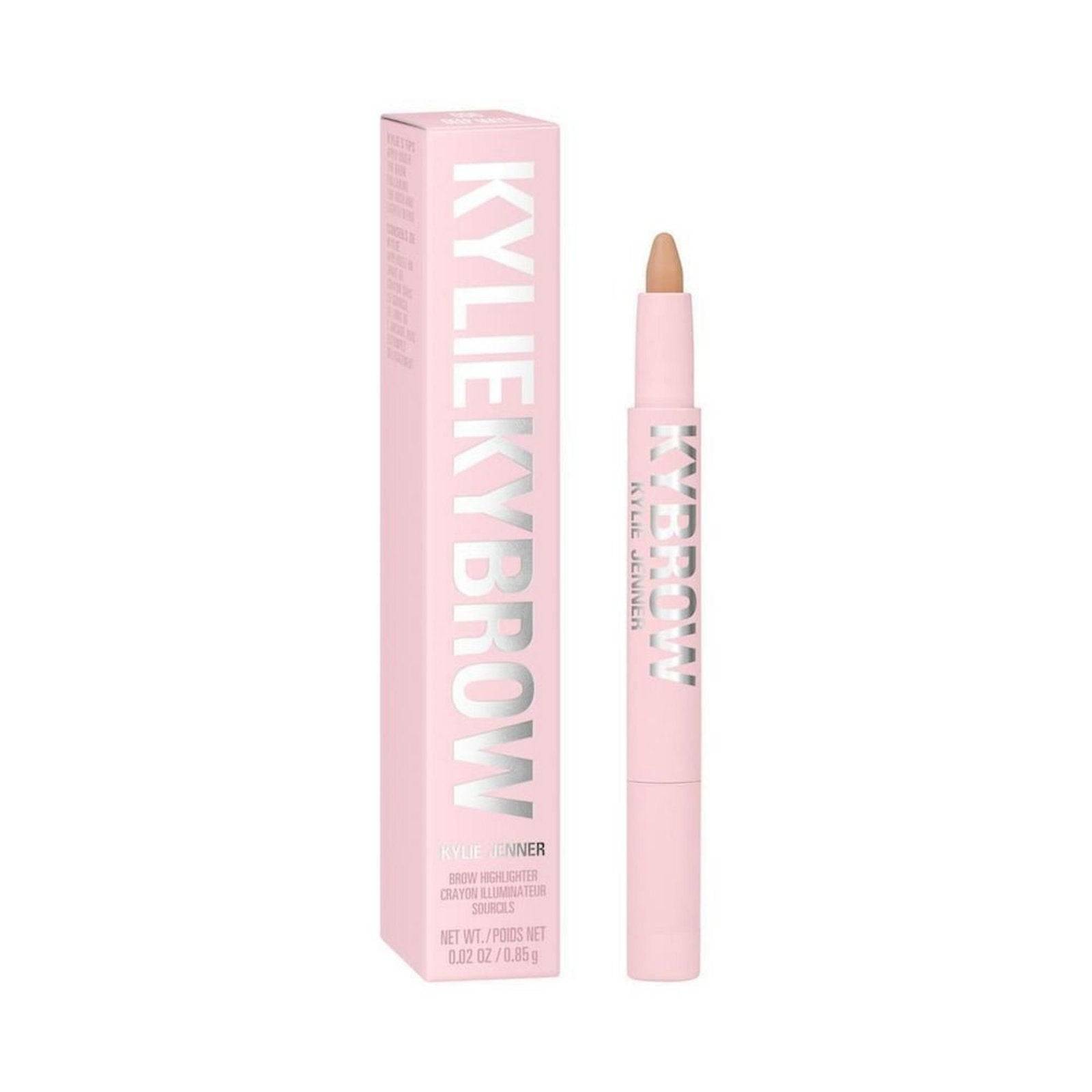 Kylie Cosmetics Kybrow, evidenziatore, matita per sopracciglia in crema, 006, scuro opaco, 0,86 g