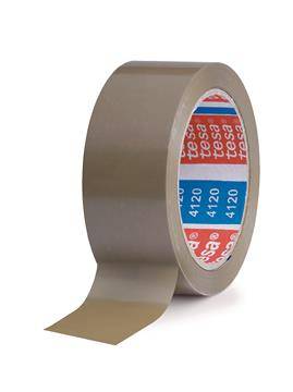 Packtejp Tesa 4120 PVC brun 38 mm x 66 m