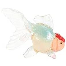 Vaguelly Plast Guldfisk Statyett Simulerade Guld Fisk Leksaker Realistiska Konstgjorda Akvarie Fiskar Modell Pedagogisk Lärande Leksak För Barn Låtsas Leka Leksaker