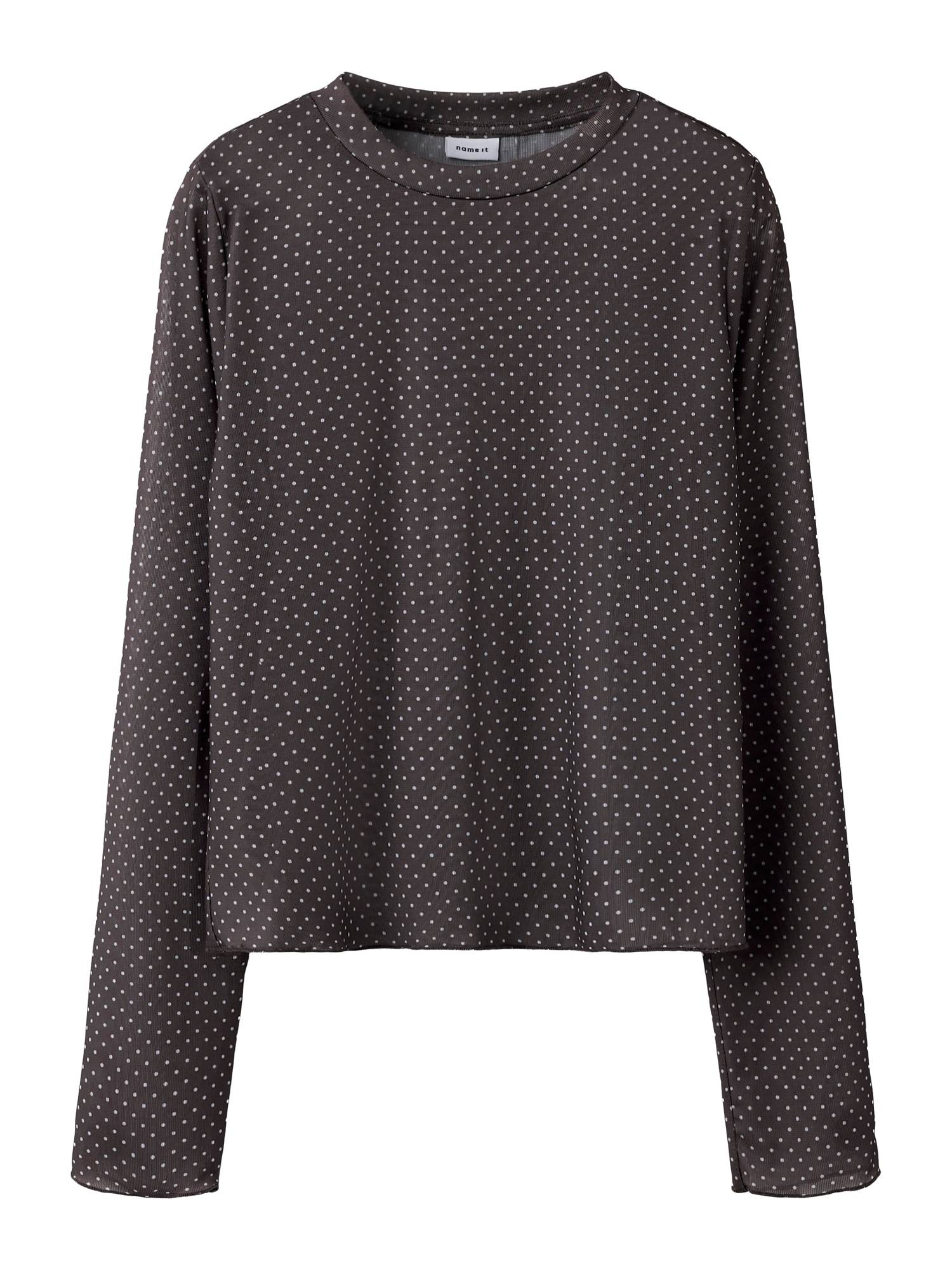 NAME IT T-shirt 'NKFLIKKA' choklad / vit