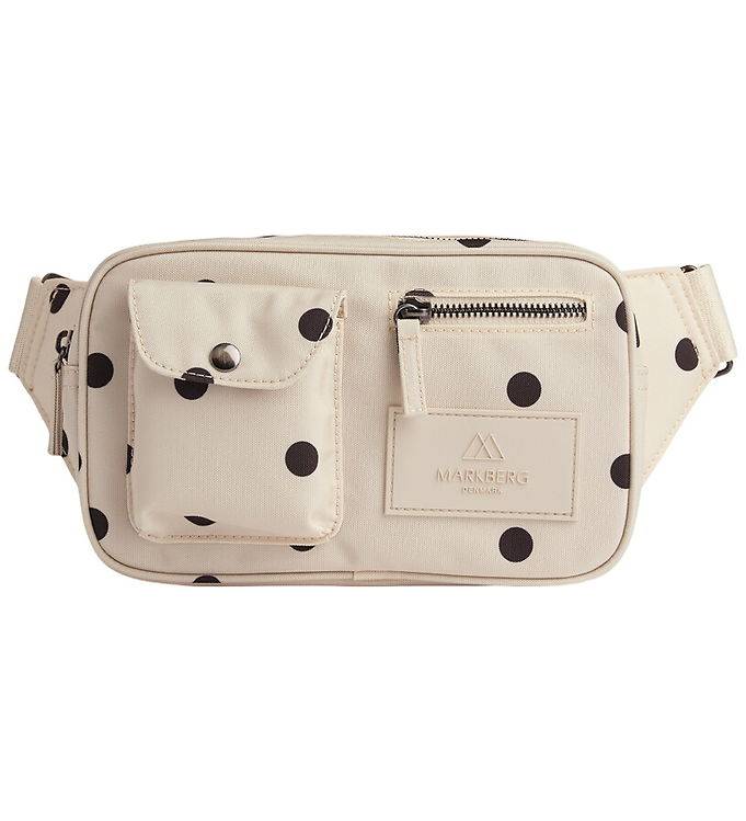 Markberg Bæltetaske - DarlaMBG Monochrome - Polka Dot/Creme - Markberg - OneSize - Bæltetaske