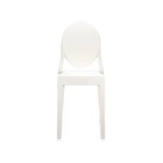 Kartell - Victoria Ghost White Glossy - Matstolar - Philippe Starck - Vit - Plast