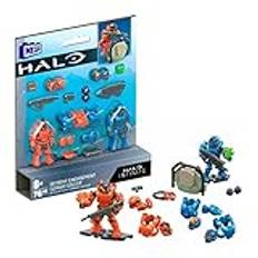 Mega Construx Halo Infinite Spartan Mission - avgörande strid - set med 2 st ledade figurer 6 cm + tillbehör
