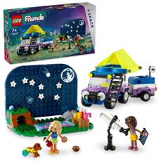 LEGO Friends Astronomical Observation Camp Toys Present Birthday Blocks Christmas Girls Boys Children 7 Years Old 8 Years Old 9 Years Old Elementary