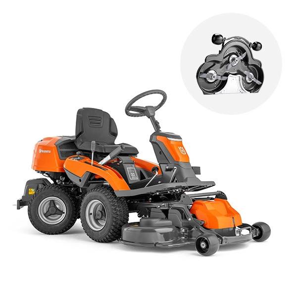 Husqvarna R 214Ts Frontklipper inkl. klippebord