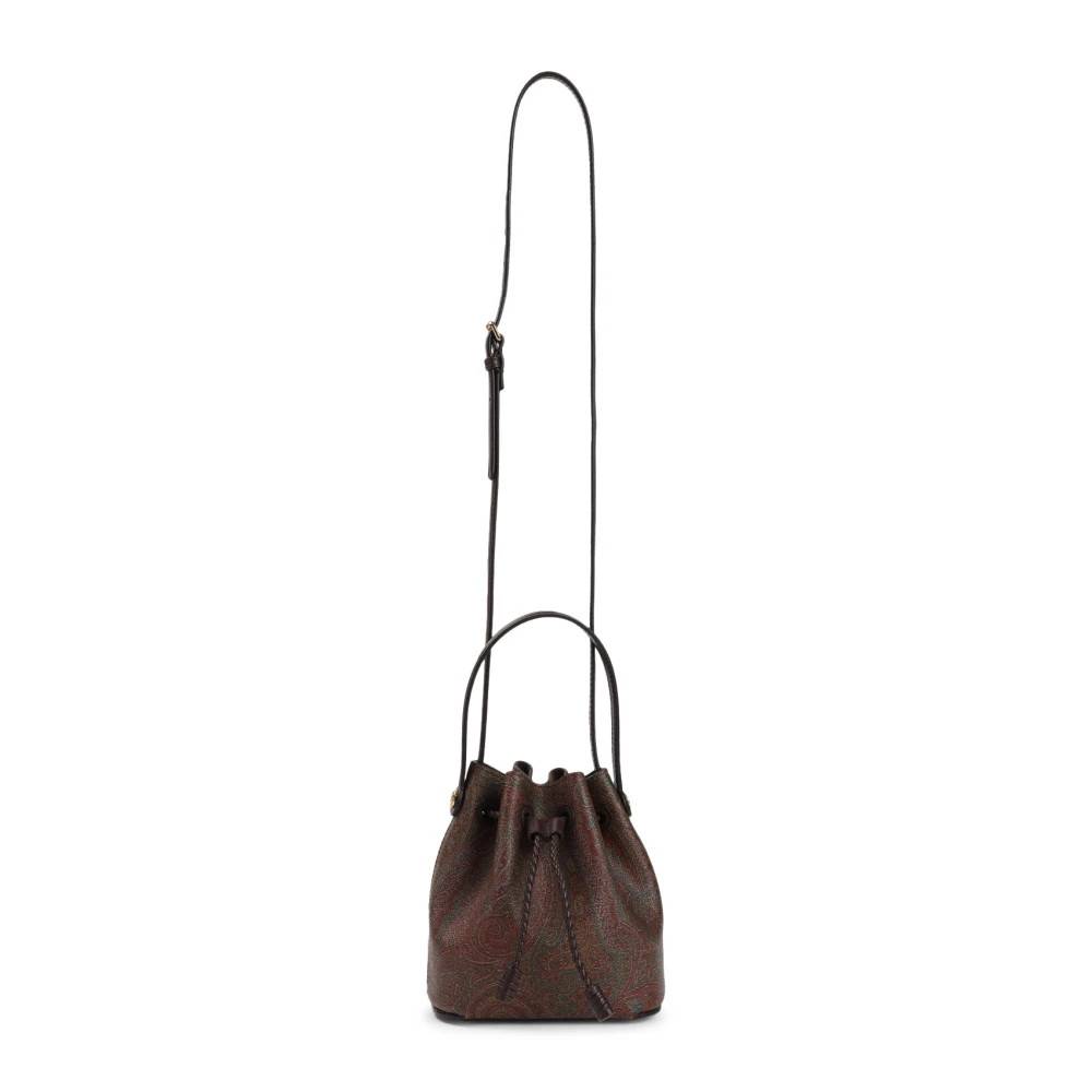 Etro Brun Skuldertaske Elegant Design - Tasker - Dame - Brun - ONE SIZE - Uld