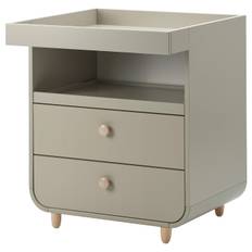 IKEA - MYLLRA puslebord med skuffer, beige