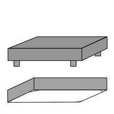 Vådliggerlagen - 90x200 cm - Hvid - Facon vådligger lagen - Night &amp; Day