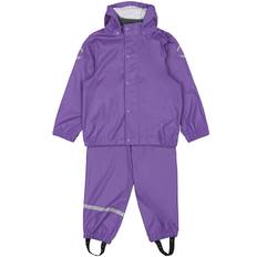 Mikk-Line Regntøj m. Seler - PU - Deep Lavender - Mikk-Line - 1½ år (86) - Regntøj