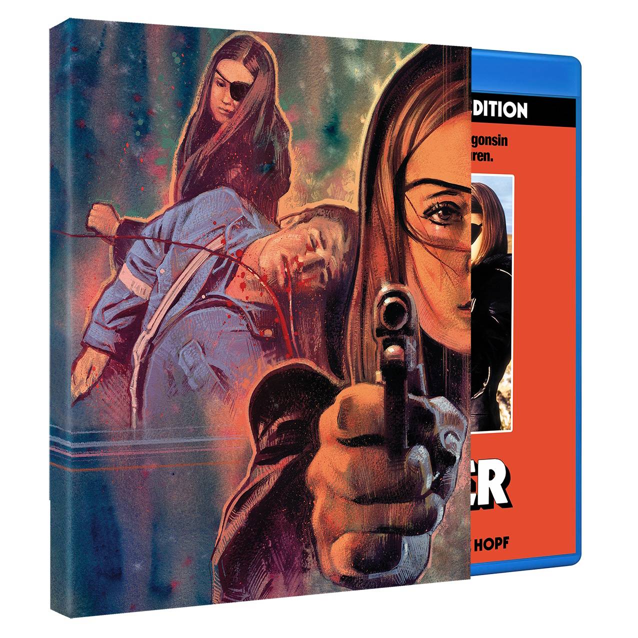 Thriller: En grym film (Christina Lindberg) (1973) (Limited Slipcover Edition) - Ny Bluray