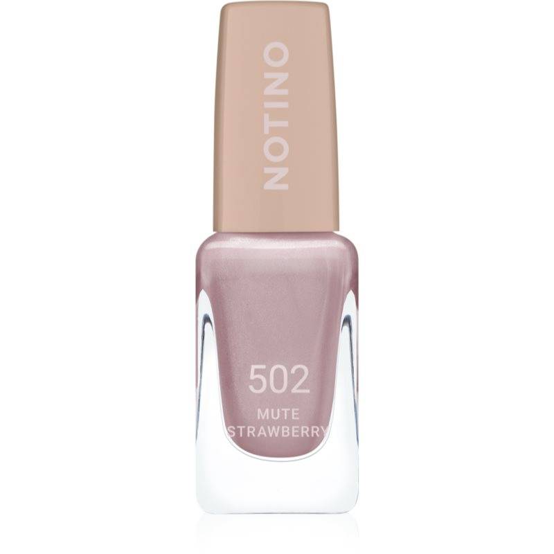 Notino Gel Effect Nail Polish Nagellack med gel-effekt 502 Mute Strawberry 10 ml
