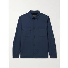 Loro Piana - WindWish™ Overshirt - Men - Blue - S