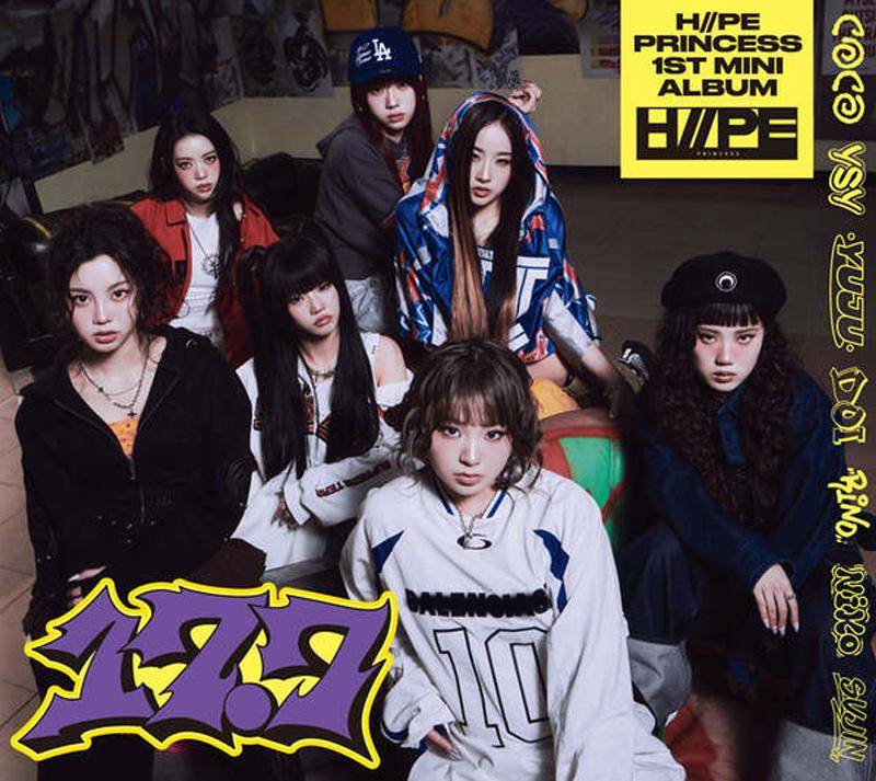 [PRE ORDER] H//PE Princess – Japan 1st Mini Album 17.7 Limited Edition B CD+DVD