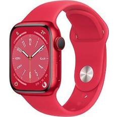 Apple Watch Series 8 Aluminium 41 mm (2022) | GPS | (PRODUCT)RED | Sportsrem (PRODUCT)RED M/L