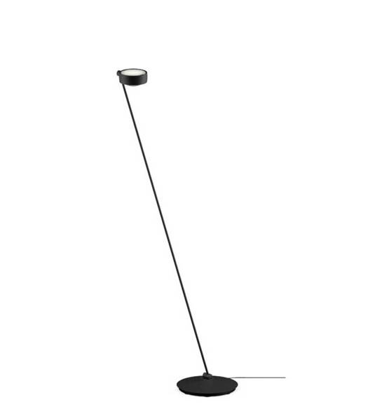 Occhio Sento lettura 125 gulvlampe, E, højre, sort