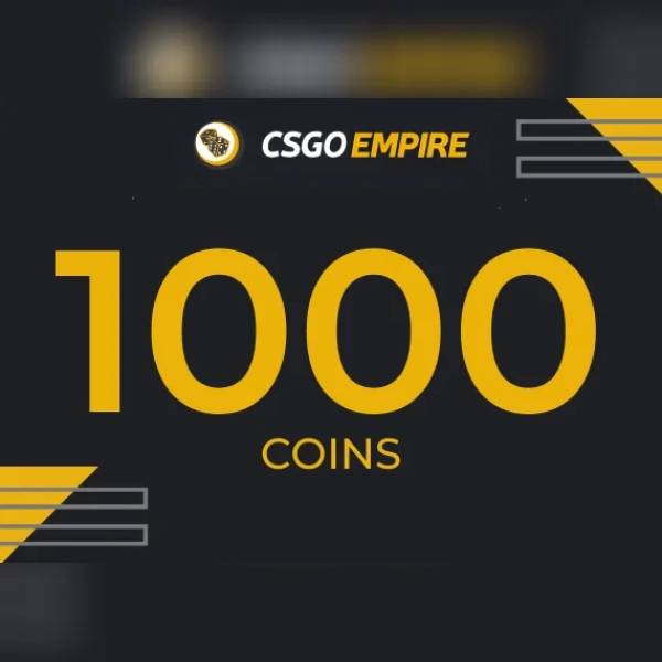 CSGOEmpire 1000 Coins Gift Card Key - GLOBAL.