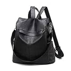 shepretty Stöldsäker ryggsäck, axelväskor för kvinnor, 33*15*32cm