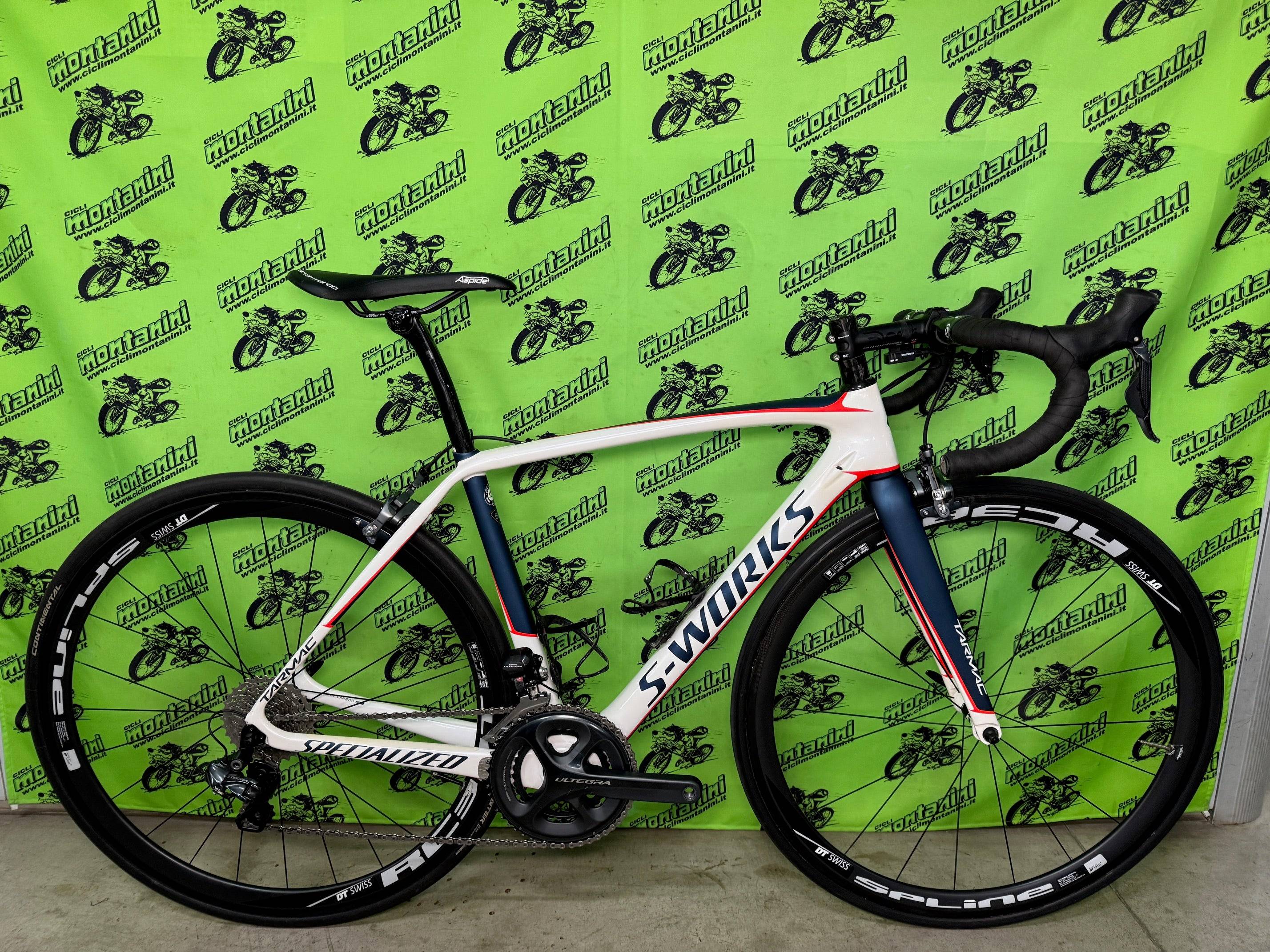 Specialized TARMAC S-WORKS SL5 ULTEGRA DI2 2017 - SHIMANO ULTEGRA DI2 - DT SWISS RC 38T - 017 / 52 / BIANCO (52)