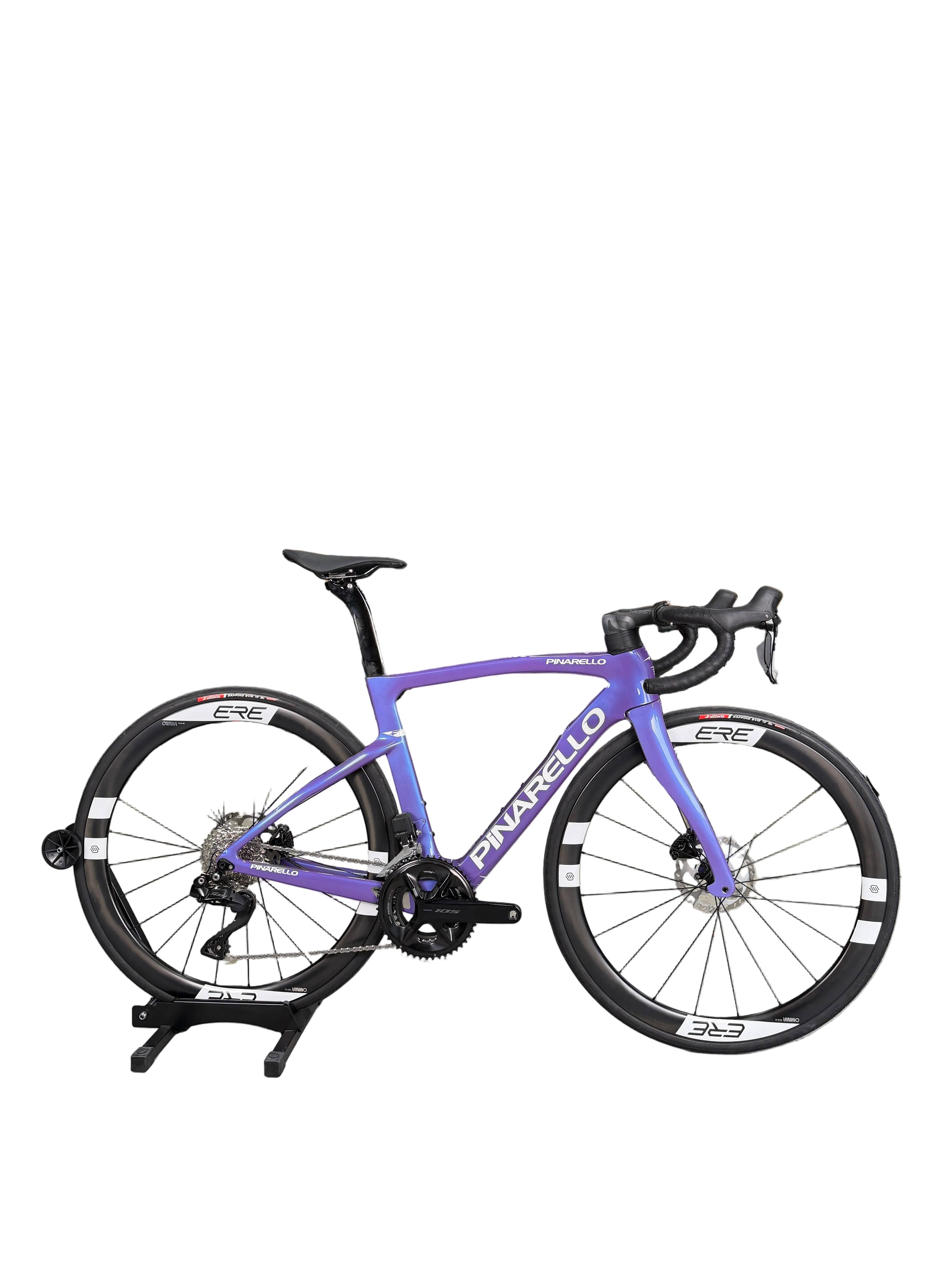 Pinarello F5 Carbon - Shimano 105 Di2 2x12sp - Ere Research Omnia II CLR45 - 163 / S (51|52|53) / PHOTO (S (51|52|53))