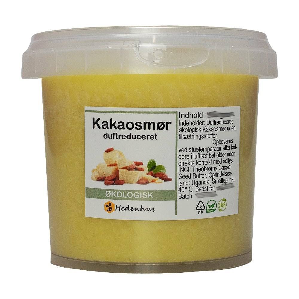 Kakaosmør, Duftreduceret - Økologisk - 100 gram