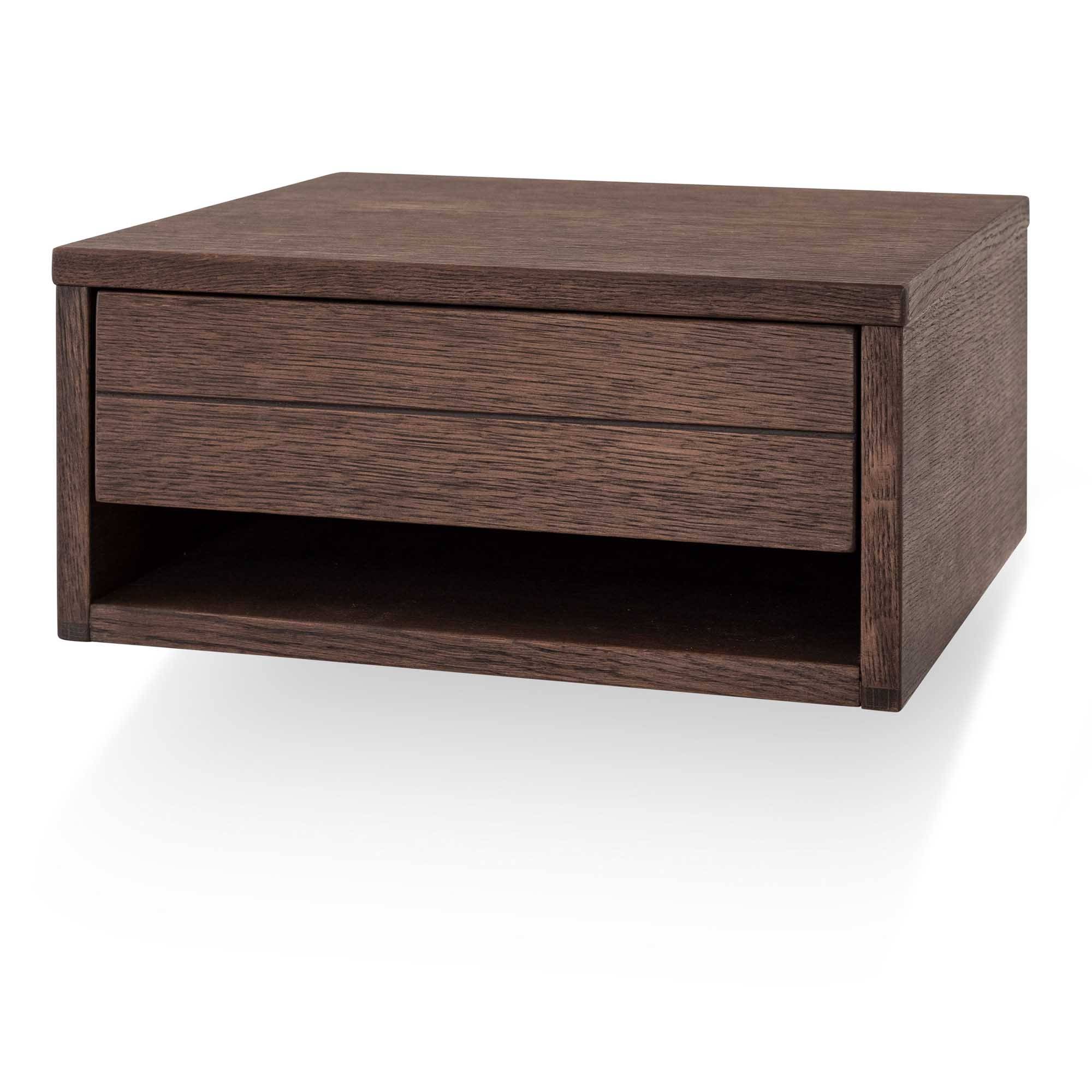 Torkelson Trace sängbord Rökbetsad ek 35 x 16 cm
