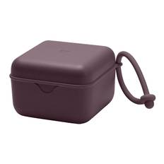 BIBS X Liberty Napplåda - 7x7 cm - Plum - BIBS - One Size - Nappar