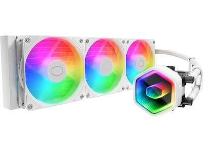 Cooler Master MasterLiquid 360 Core II ARGB Kylare (vit)