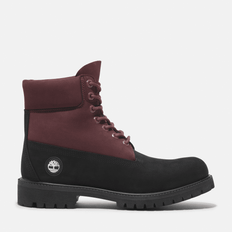 Timberland - Timberland Premium 6-Inch Lace Up Waterproof Boot for Men in Dark Red, Man, Red, Size: 7