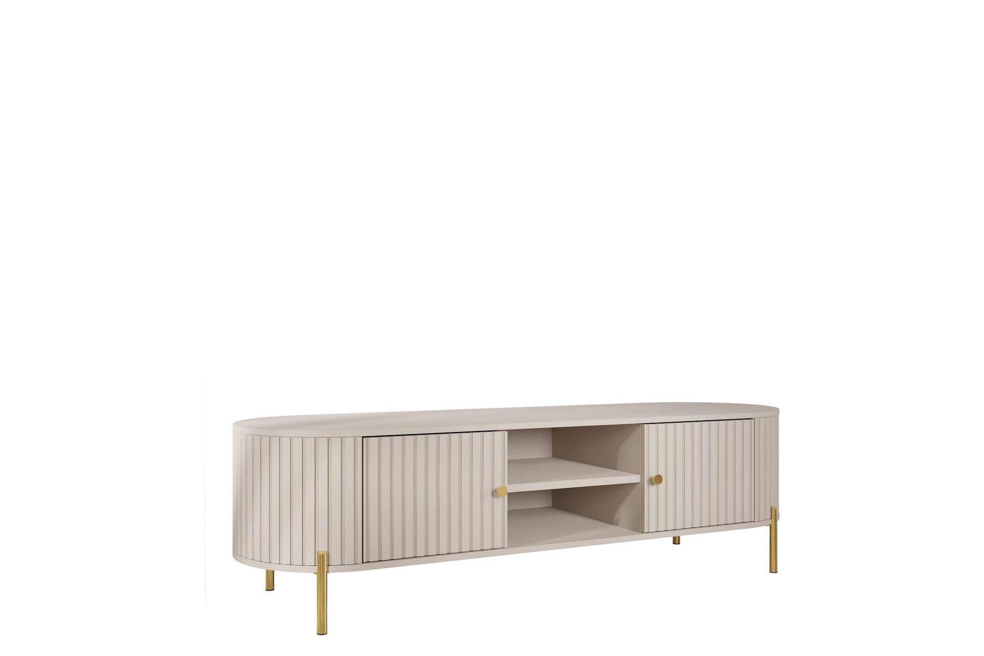 Maggio Tv-bänk 175x43 cm - Beige TV bänk & mediabänk Trä