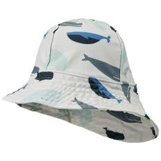 Liewood Josefine Solhatt Whales/Cloud Blue 6-9 Months  Blå  6-9 månader  unisex