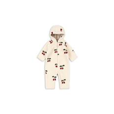 Konges Sløjd Jody Teddy Onesie Ma Grande Cerise  Jody Teddy Onesie Grs Ma Grande Cerise 9 months Fleece Hvid  9 måneder  kvinde