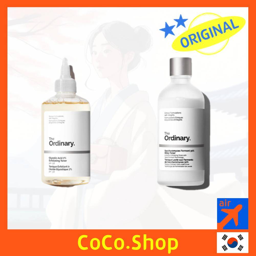 The Ordinary Glycolic Acid 7% Toning Solution 240ml / Ferment 30% Milky Toner 100ml