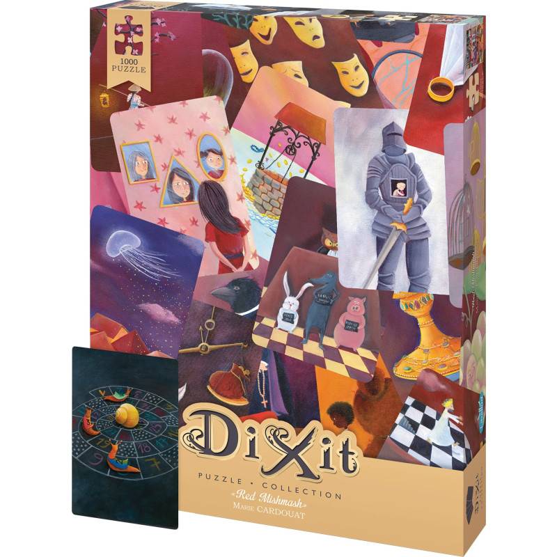 Libellud | Dixit Puzzle Collection | Motiv: Red Mishmash | 1.000...