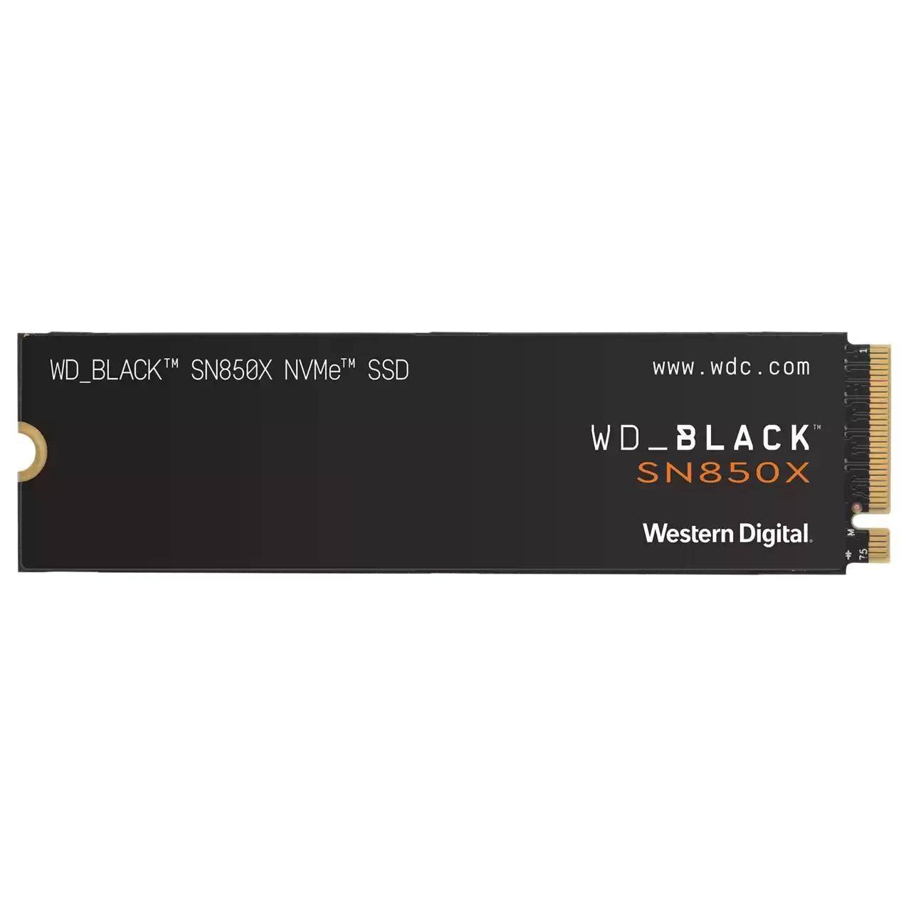 WD Black 4TB SN850X NVMe SSD Supremely Fast PCIe Gen4 x4 M.2 internal single-packed