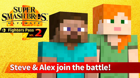 Super Smash Bros. Ultimate - Challenger Pack 7: Steve & Alex ()