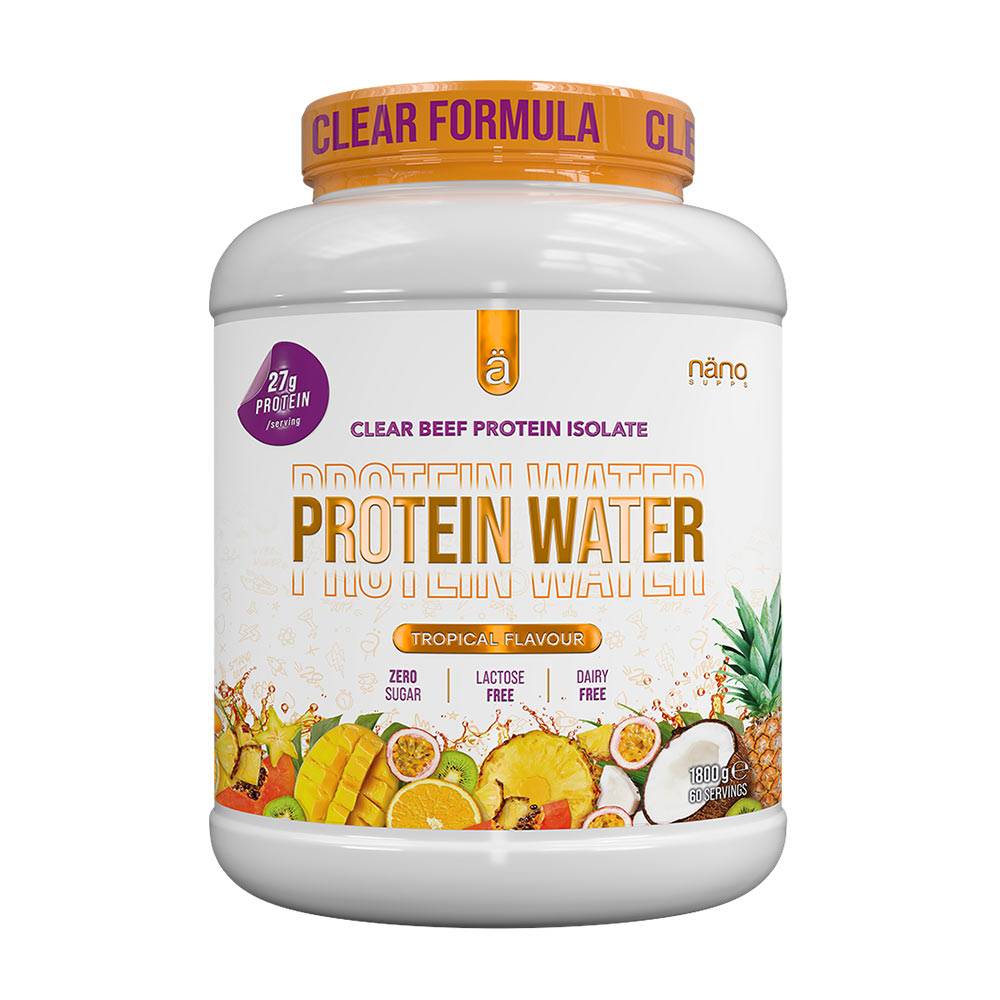 Nanosupps Protein Water - Tropical - 1800 g - Tropical - 1800g