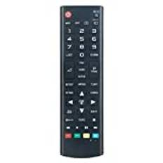 VINABTY Ny AKB73715650 ersättningsfjärrkontroll AKB73715650 TV-fjärrkontroll ersättning för LG LED TV AKB73715650 27MA43D-PZ 19MN43D-PZ fjärrkontroll