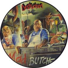 Destruction Mad Butcher / Sentence Of Death 2004 Swedish picture disc LP VMLP022