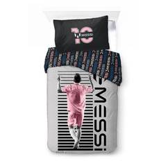 MESSI 10 Sängkläder - Vit/Svart/Rosa - BrandMac - ['Blå'] (One Size)
